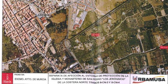 Ahora Murcia alerta de que la Costera Norte se topará con la Rueda de la Ñora