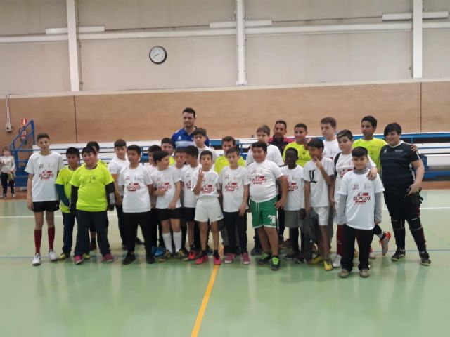 La Escuela de Fútbol Sala ElPozo del ADN La Paz amplía sus horarios de entrenamiento debido al aumento de alumnos