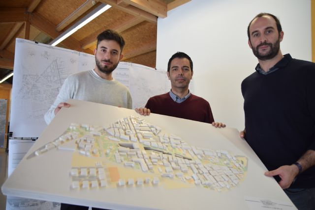 Un arquitecto por la UPCT diseña la integración urbana de Murcia tras el soterramiento de las vías