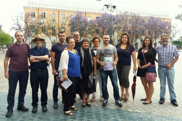 Rubén Garre pide que se retiren las multas a los vecinos y vecinas de las vías en la presentación de Activa Podemos Murcia