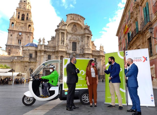 Murcia estrena ´Mioo´, un nuevo servicio de entrega de paquetes a domicilio 100% sostenible