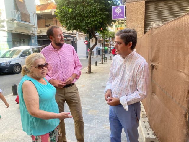 La incapacidad del PSOE se refleja en la dejadez y abandono de la Muralla de Sagasta
