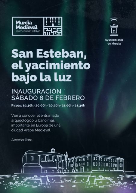 El Yacimiento de San Esteban se enciende el sábado con un recorrido audiovisual de luz y sonido