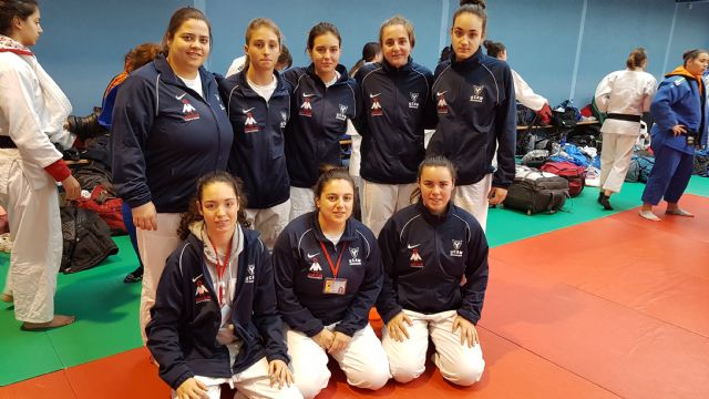 El equipo femenino del UCAM-Judo Club Ciudad de Murcia completa espectacularmente la primera Jornada de la Liga Nacional
