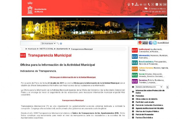 El Plan de Transparencia del Ayuntamiento acelera las respuestas a las solicitudes de información de los ciudadanos