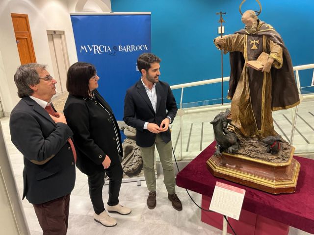 El recién recuperado San Antón de Puebla de Soto será visible en el Museo de la Ciudad de Murcia