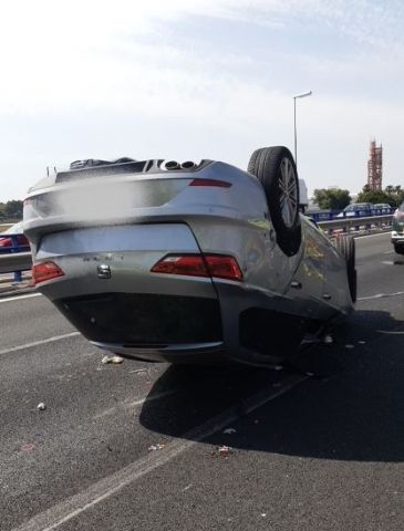 Trasladan al hospital a cuatro heridos en accidente de tráfico en Murcia