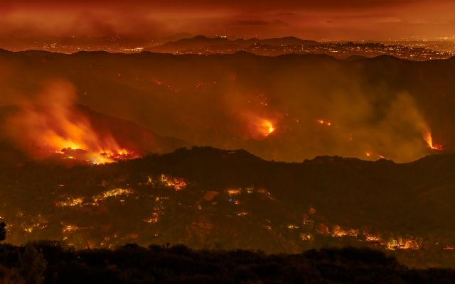 Un estudio de la UMU e ISGlobal señala al cambio climático causado por el ser humano como responsable del aumento de incendios en California