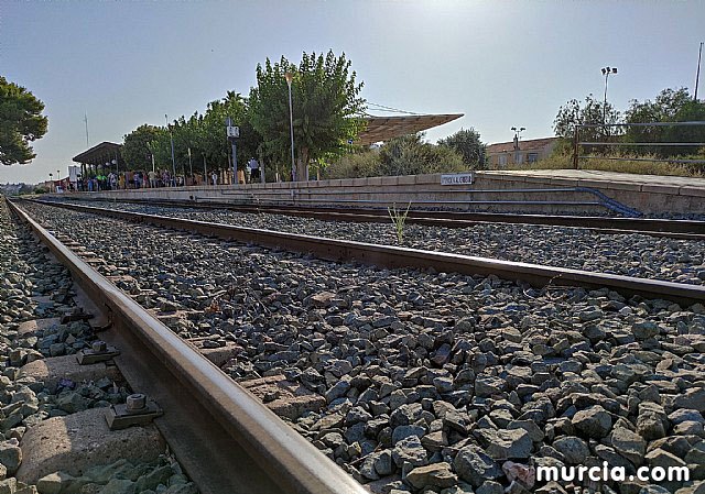 Promocionan el uso del tren para visitar la capital murciana
