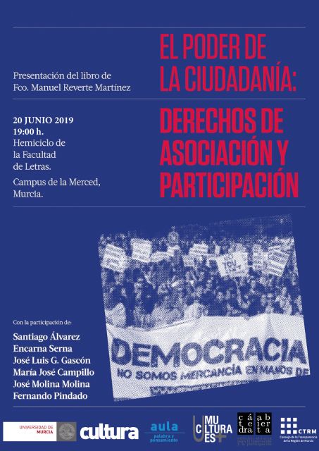 La Universidad de Murcia organiza un debate sobre los derechos de asociación y participación