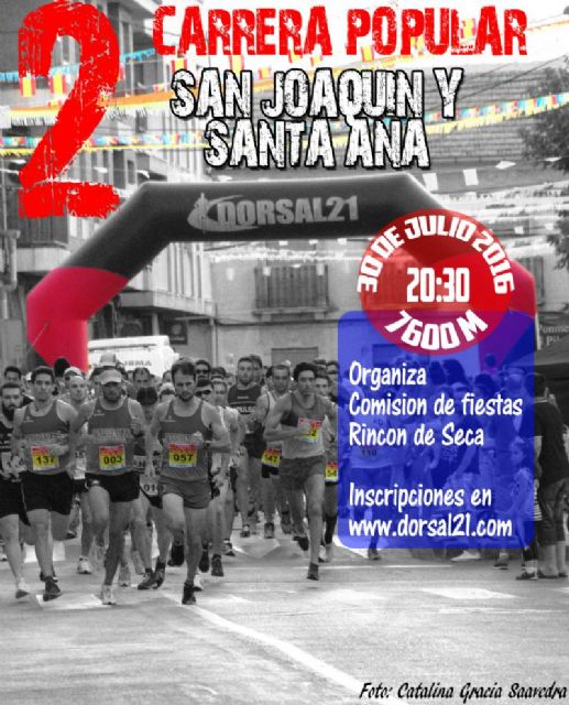 El 30 de julio, Rincón de Seca corre por San Joaquín y Santa Ana