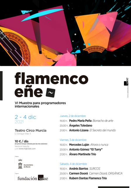 Murcia se convertirá en el epicentro del flamenco nacional del 2 al 4 de diciembre