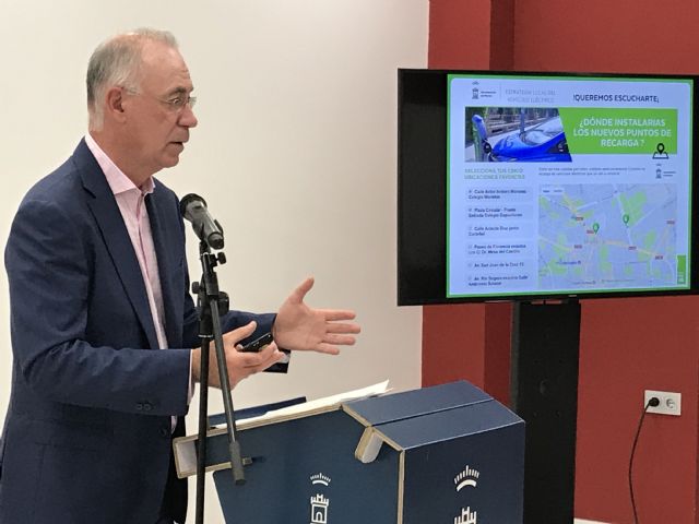 El Ayuntamiento invita a los murcianos a elegir la ubicación de los puntos de recarga para los vehículos eléctricos