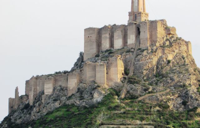 Ahora Murcia demanda que el ayuntamiento recepcione ya el castillo de Monteagudo para poder solicitar el ´1,5% cultural´