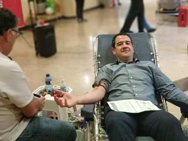 ElPozo Murcia FS en el Cierre de Campaña Donación Sangre de la UMU