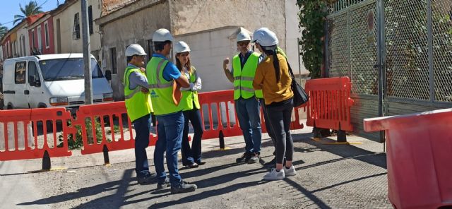 El Ayuntamiento de Murcia y Aguas de Murcia trabajan en la creación de 12 nuevos imbornales en pedanías