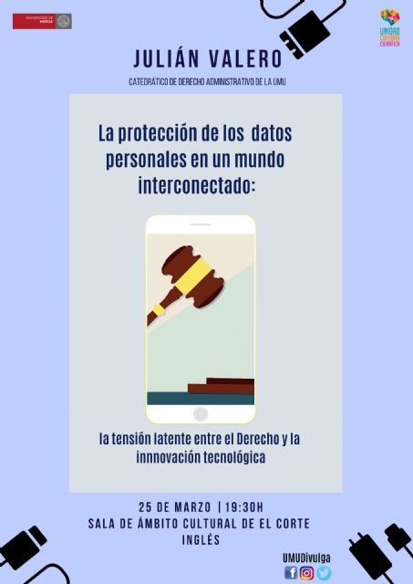 La Universidad de Murcia reflexiona sobre nuestros derechos en internet