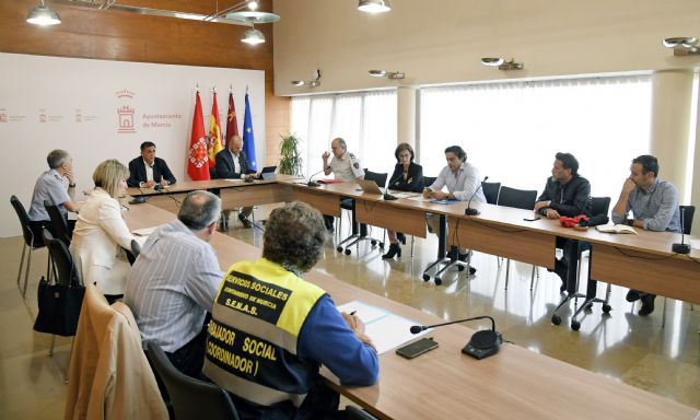 El Ayuntamiento de Murcia activa el nivel 0 del Plan de Emergencias Municipal ante el aviso de fuertes lluvias y tormentas