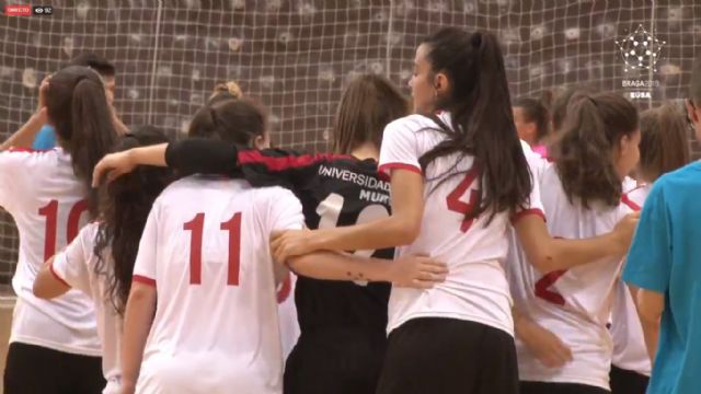 La Universidad de Murcia se clasifica para la final del Campeonato Europeo Universitario de Fútbol Sala femenino