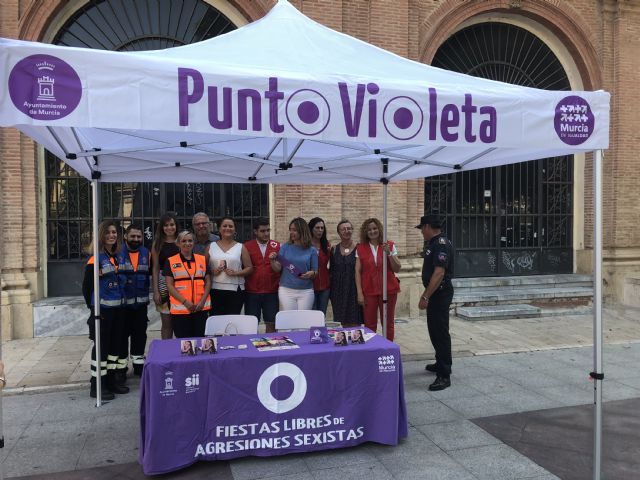 La Feria de Murcia contará con cuatro puntos violetas de información, sensibilización y prevención de actitudes y comportamientos sexistas