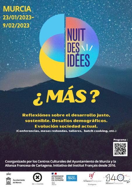 Un encuentro con la escritora Remedios Zafra y el filósofo Francisco Jarauta abren este lunes 'La Noche de las Ideas' en los Centros Culturales