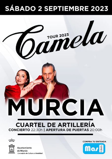 Camela en Murcia con una gira muy especial. 'Que la música te acompañe'