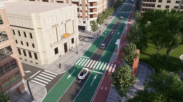 Los proyectos de movilidad permitirán la reducción de contaminación y ruidos en la Gran Vía y la avenida de la Constitución