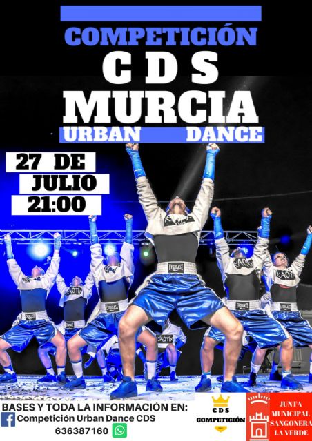 Más de 400 jóvenes de toda España participarán en el campeonato Urban Dance Murcia