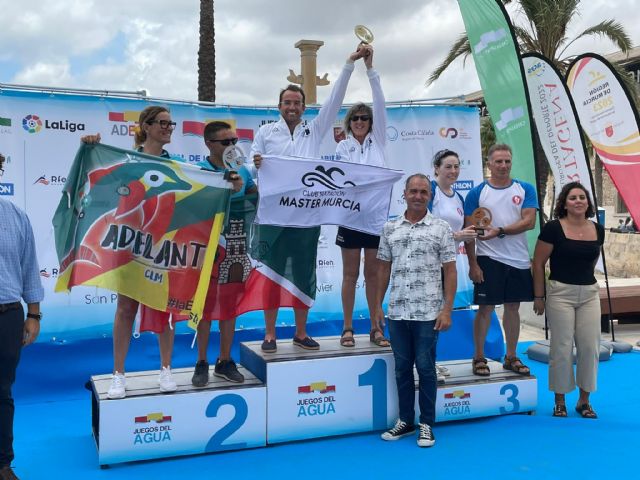 El Club Natación Master Murcia campeón de España de aguas abiertas