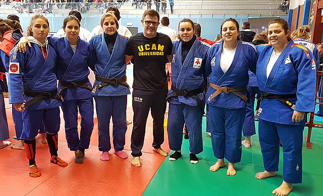 El UCAM-Judo Club Ciudad de Murcia finalizan 3º en la 1ª División de la Liga Nacional