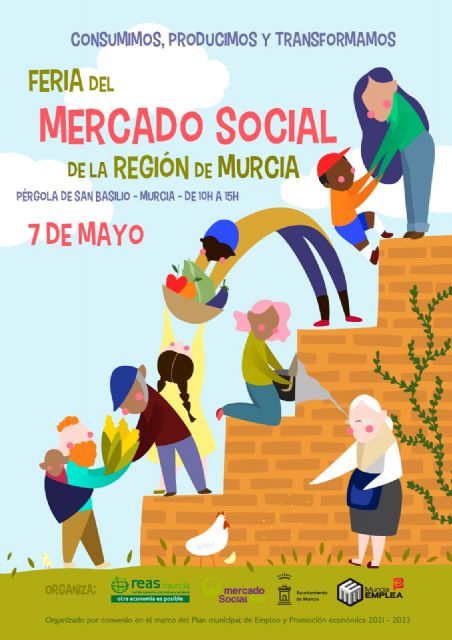 El Mercado Social de la Red de la Economía Alternativa y Solidaria regresa el 7 de mayo a San Basilio