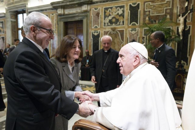 El Papa Francisco recibe en audiencia privada al presidente de la UCAM