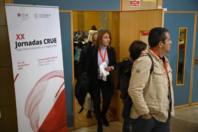 La CRUE se reúne en la Universidad de Murcia para hablar del futuro de la internacionalización
