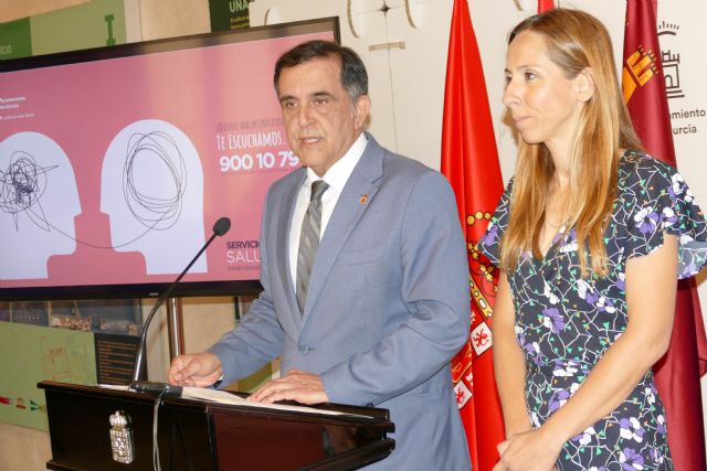 Murcia estrena nuevo servicio telefónico municipal y gratuito de salud mental