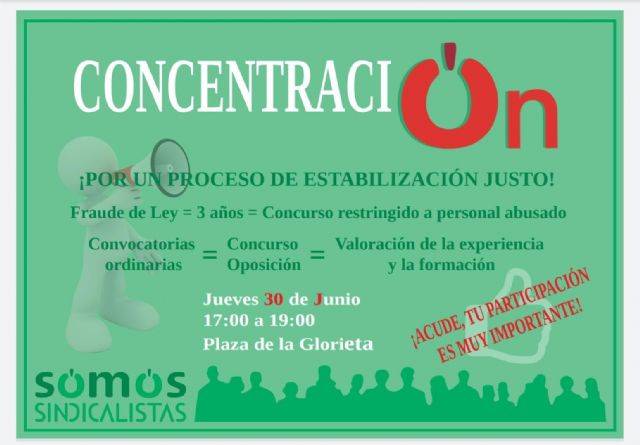 Somos Sindicalistas presenta alegaciones a la aprobación de las OEPs del Ayuntamiento de Murcia