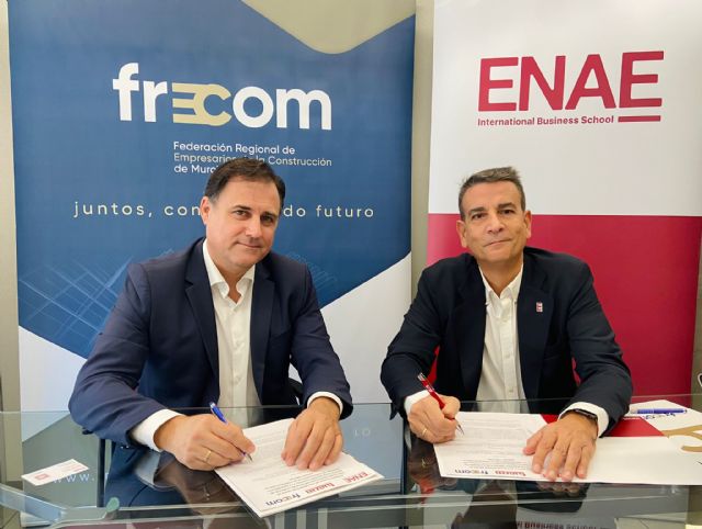 FRECOM y ENAE renuevan su compromiso para impulsar la formación y el desarrollo en la construcción