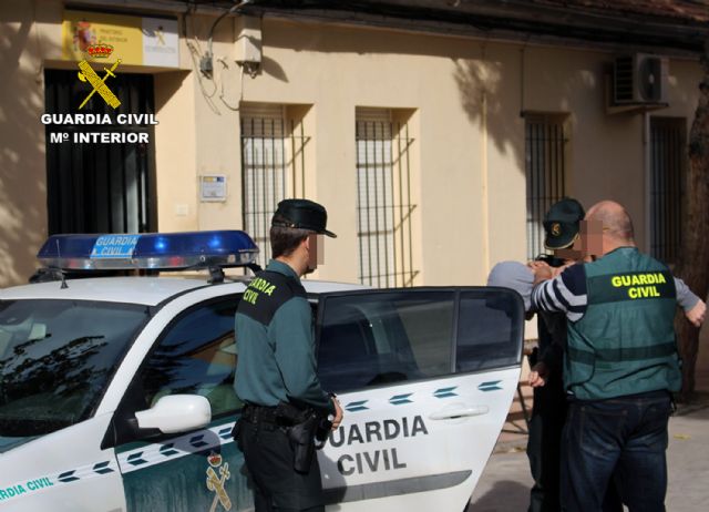La Guardia Civil desmantela un grupo criminal dedicado a la comisión de robos en viviendas de la zona Sur murciana