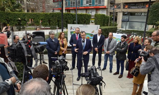 Murcia, primera ciudad en implantar el proyecto ´Oasis´, que permite mejorar la calidad del aire en entornos urbanos