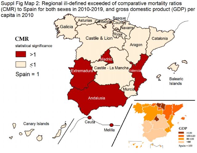 El departamento de Ciencias Sociosanitarias de la UMU desvela una disminución en la calidad de los certificados de defunción en el sur de España