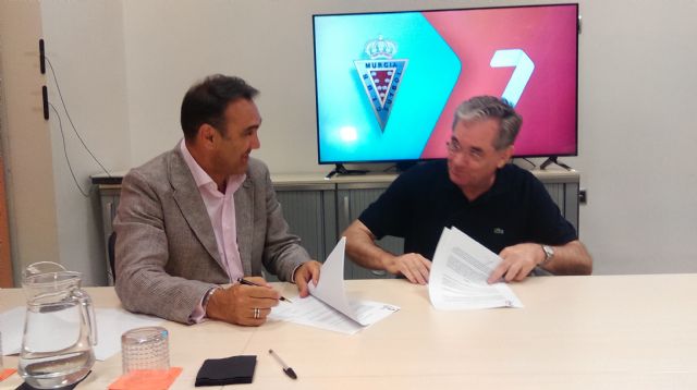 7TV y el Real Murcia firman un acuerdo para la retransmisión de partidos