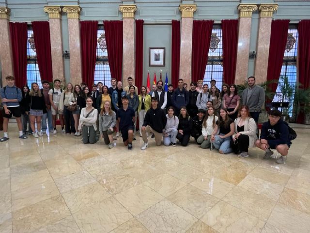 Alumnos procedentes de Turquía, Noruega, República Checa y Eslovaquia embajadores de la ciudad de Murcia