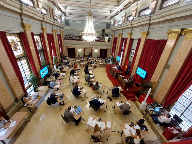 El Pleno aprueba por unanimidad el Acuerdo de Condiciones de Trabajo y Convenio Colectivo de los Empleados Públicos del Ayuntamiento de Murcia