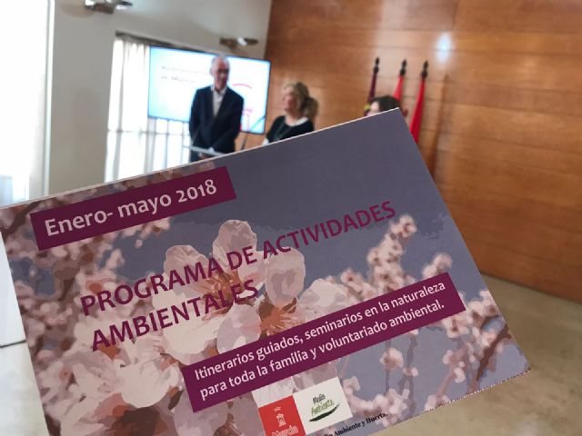 El Ayuntamiento de Murcia pone de nuevo en marcha las actividades medioambientales que se organizarán hasta el mes de mayo
