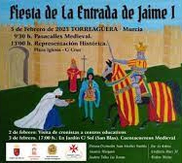 La Fiesta de la Entrada de Jaime I a Murcia se celebra el próximo domingo en Torreagüera
