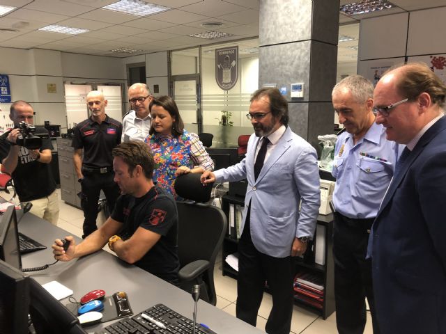 La integración de Bomberos Murcia en la red de radiocomunicaciones regional asegurará una actuación rápida, ordenada y eficaz